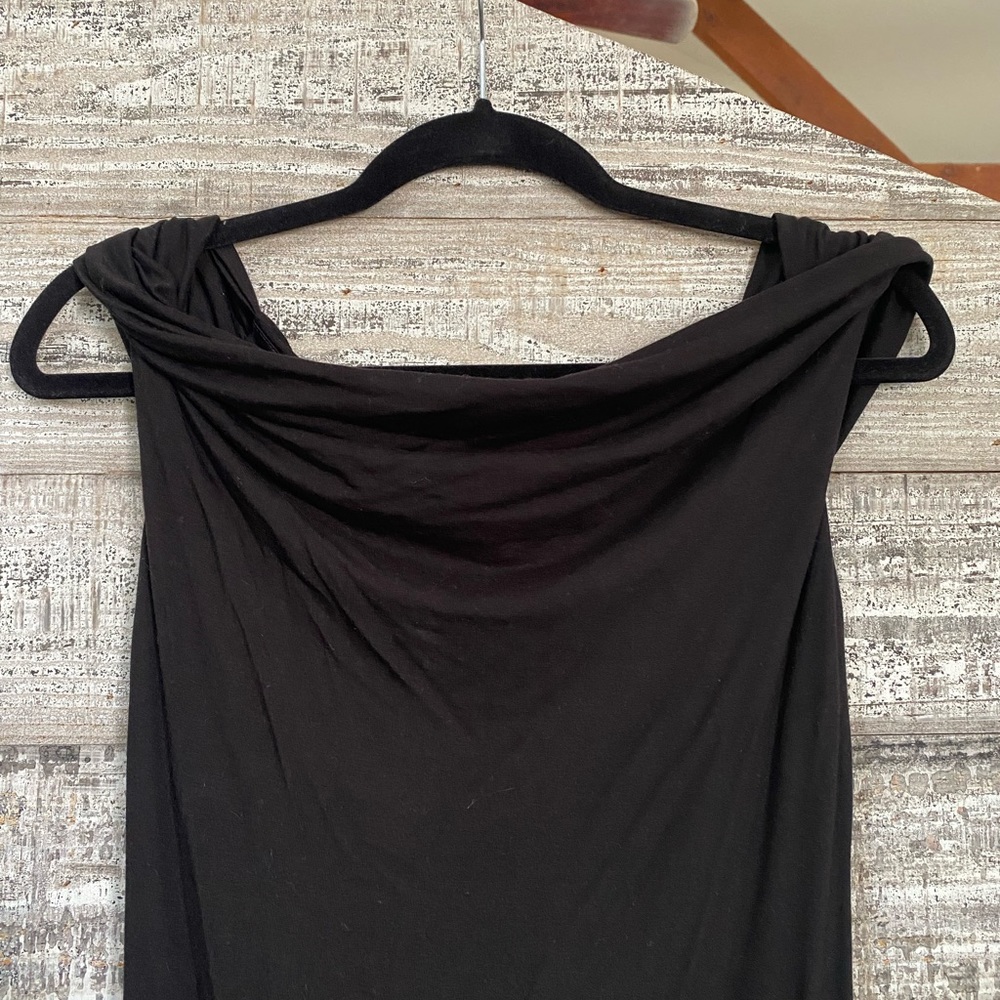 Reformation Black One-Shoulder Midi Dress - Picture 13 of 13
